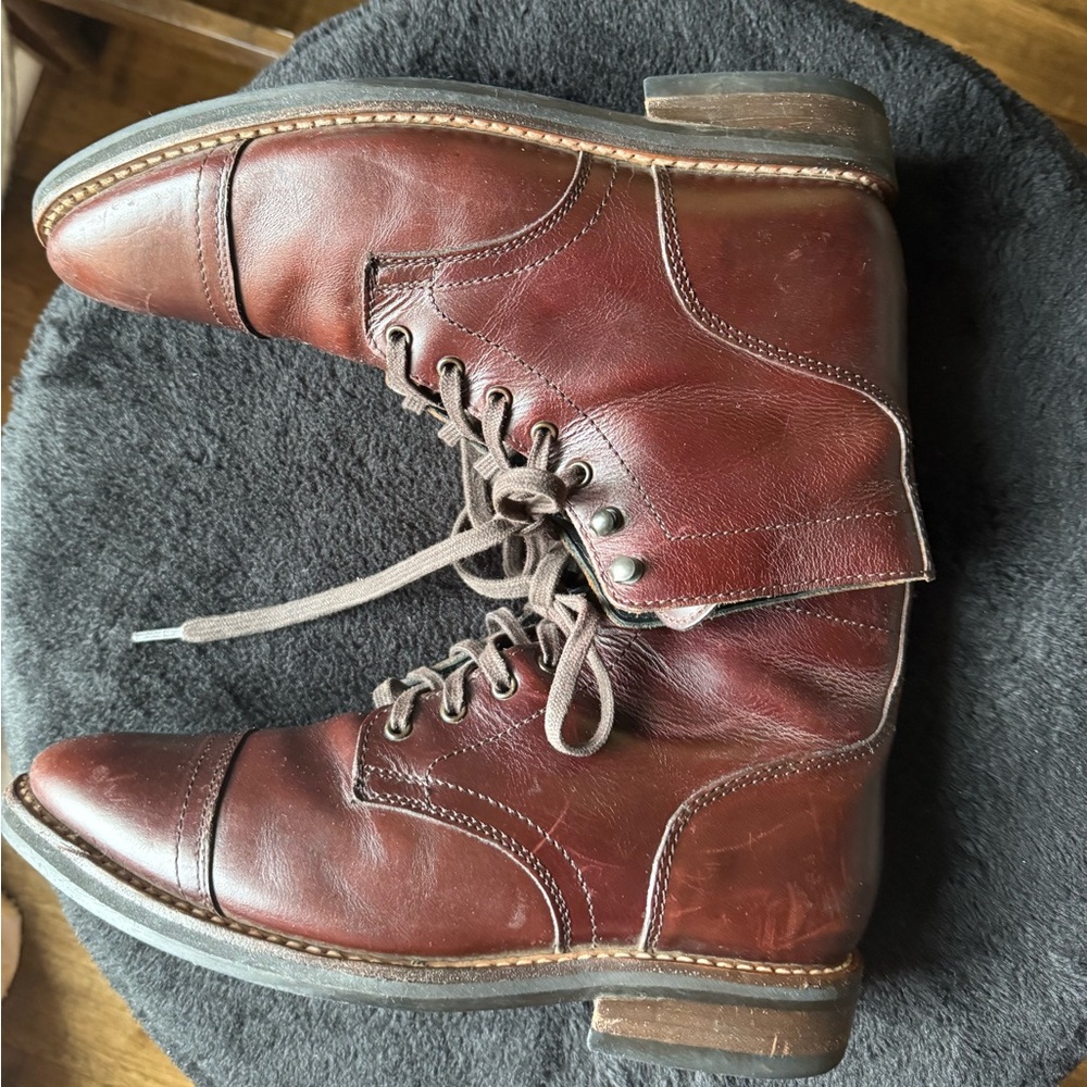Men’s Thursday Boot Co. Captain Everyday Leather Boots Lace Up Size 8.5 - Picture 11 of 12